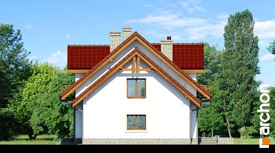 Проект дома Дом в рододендронах 19 - 5 С мансардным этажом дома в Киеве