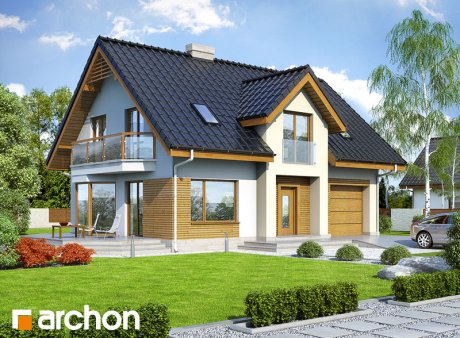 Проект дома Дом в бархатцах 2 (Н) вер.2