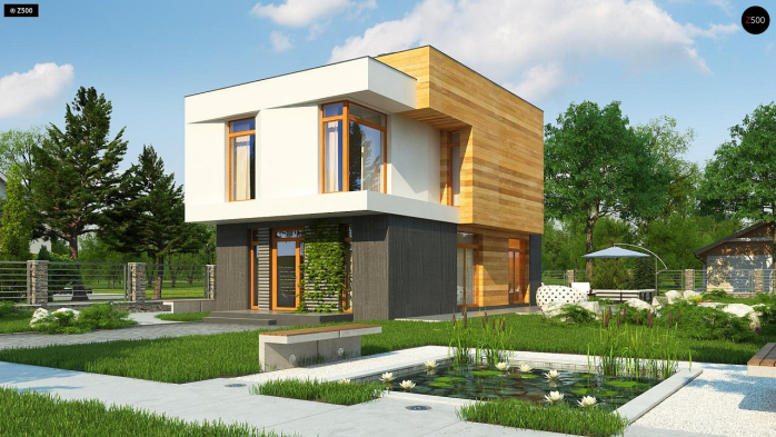 Проект дома U397 - 2 Двухэтажные дома в Киеве