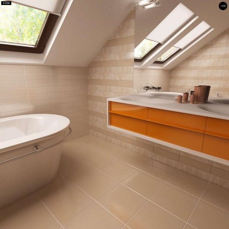 Проект дома U222 - 17 С мансардным этажом дома в Киеве