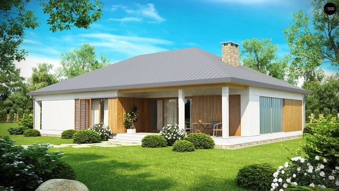 Проект дома U152 - 2 Одноэтажные дома в Киеве