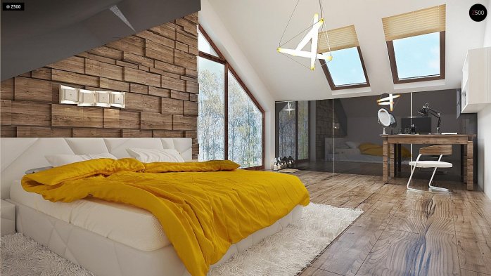 Проект дома U288 - 11 С мансардным этажом дома в Киеве