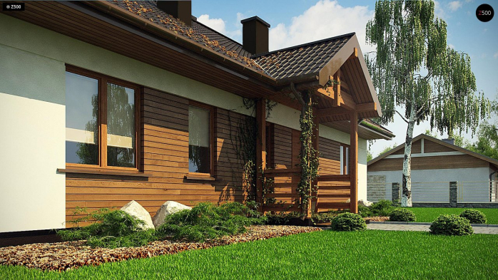 Проект дома U369 D - 5 Одноэтажные дома в Киеве