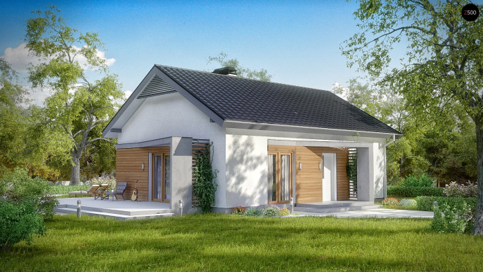 Проект дома U255 - 1 Одноэтажные дома в Киеве