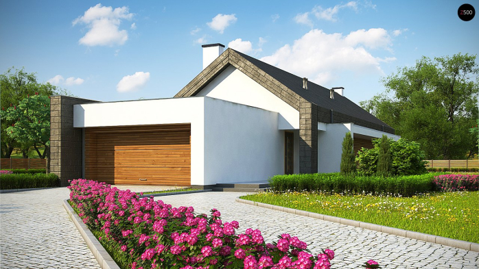 Проєкт будинку U330 - Одноповерхові дома у Києві