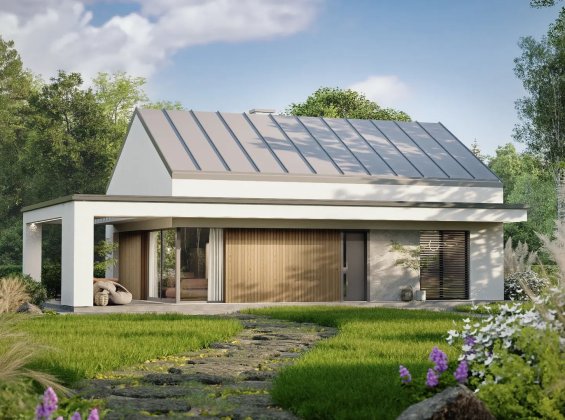 Проект дома для одной семьи Z499