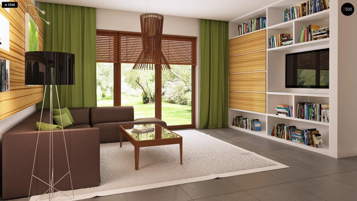 Проект дома U64 a - 3 С мансардным этажом дома в Киеве