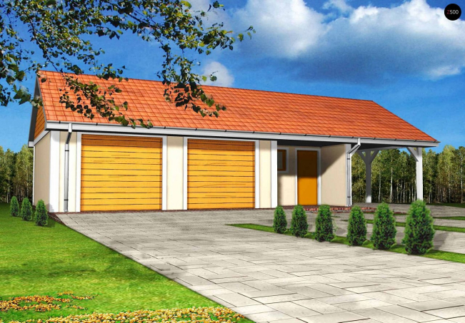 Проект дома Ug4 - 1 Одноэтажные дома в Киеве