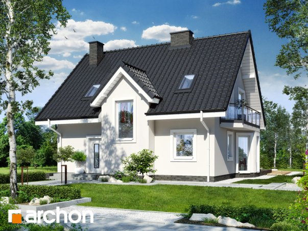 Проект дома Дом в завильцах вер.2 - 2 С мансардным этажом дома в Киеве