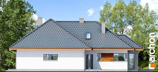 Проект дома Дом в повоях 3 (Г2) - 4 С мансардным этажом дома в Киеве