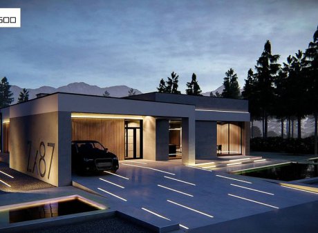 Проект дома Ux87