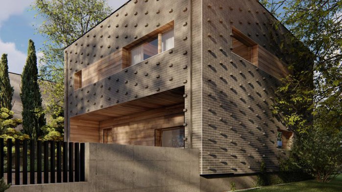 Проект дома Ux216 - 6 Двухэтажные дома в Киеве