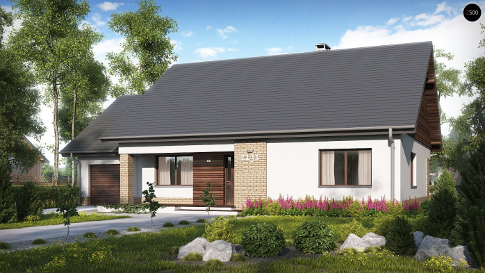 Проект дома U131 - 1 Одноэтажные дома в Киеве