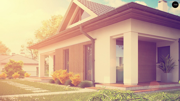 Проект дома U230 - 8 Одноэтажные дома в Киеве