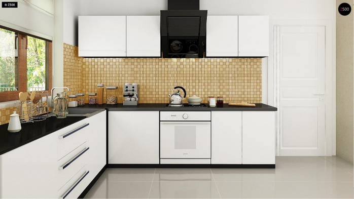 Проект дома U183 - 9 С мансардным этажом дома в Киеве