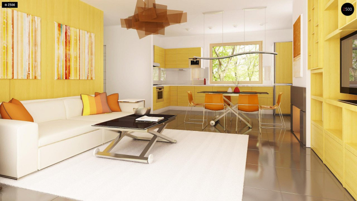 Проект дома U225 - 7 С мансардным этажом дома в Киеве