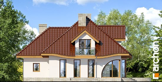 Проект дома Дом в зефирантесе 2 (Г2)  - 6 С мансардным этажом дома в Киеве