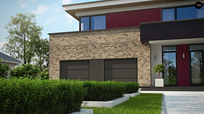 Проект дома Ux61 - 10 Двухэтажные дома в Киеве