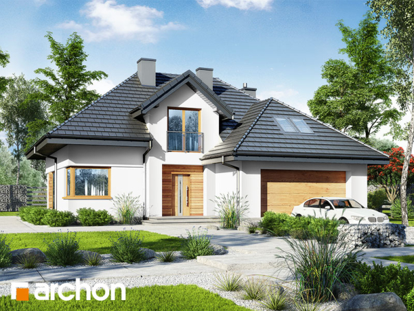 Проект дома Дом в кортландах 3 (Г2) - 1 С мансардным этажом дома в Киеве