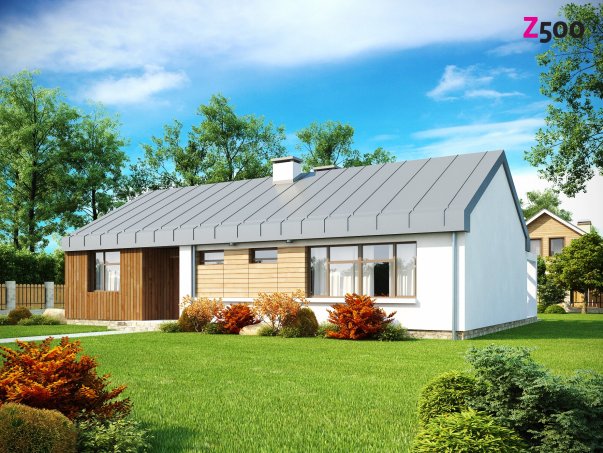 Проект дома Ux17 - 3 Одноэтажные дома в Киеве