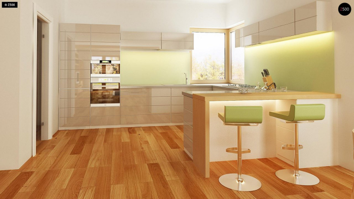 Проект дома U158 - 8 Одноэтажные дома в Киеве