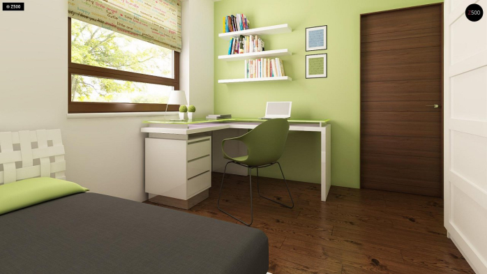 Проект дома U12 P GP - 8 С мансардным этажом дома в Киеве