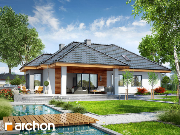 Проект дома Дом в повоях 3 (Г2) - 2 С мансардным этажом дома в Киеве