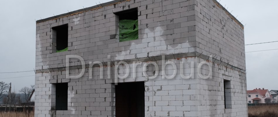 Двухэтажный дом в с. Гнатовка, Киевская область