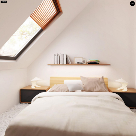 Проект дома U114 - 13 С мансардным этажом дома в Киеве