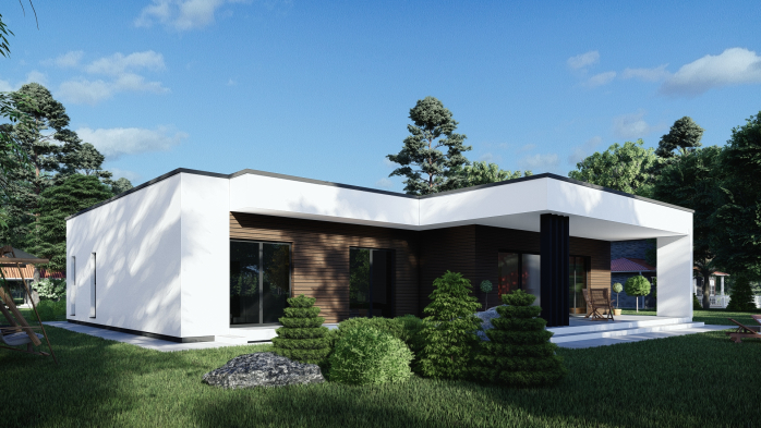 Проєкт будинку DBT 431 - Одноповерхові дома у Києві