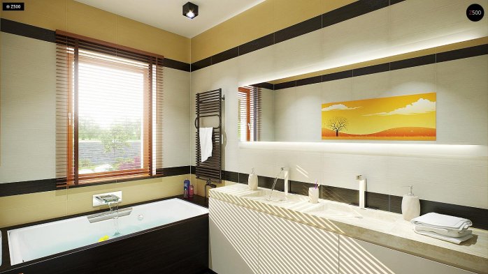 Проект дома Ux102 GP - 14 Одноэтажные дома в Киеве