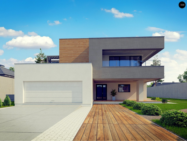 Проект дома Ux108 - 7 Двухэтажные дома в Киеве