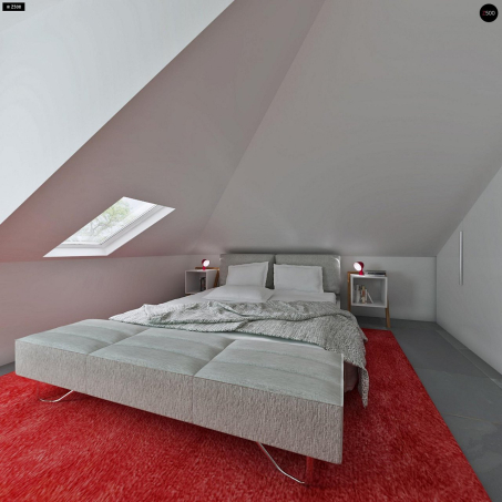 Проект дома U283 - 8 С мансардным этажом дома в Киеве