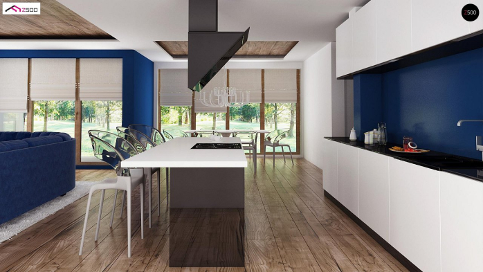 Проєкт будинку U330 - Одноповерхові дома у Києві