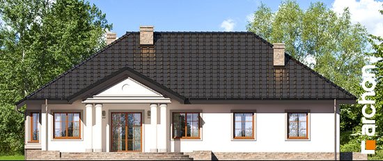 Проект дома Дом в гаурах 5 - 6 Одноэтажные дома в Киеве