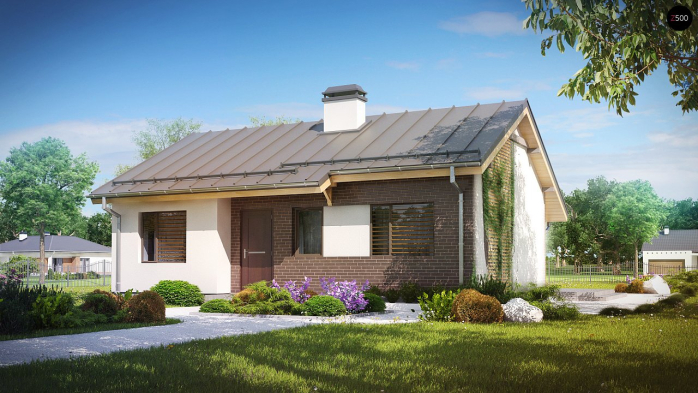 Проект дома U262 - 1 Одноэтажные дома в Киеве