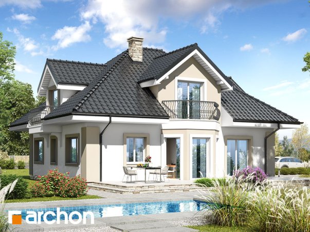 Проект дома Дом в дуброве (Г2) вер.2 - 2 С мансардным этажом дома в Киеве