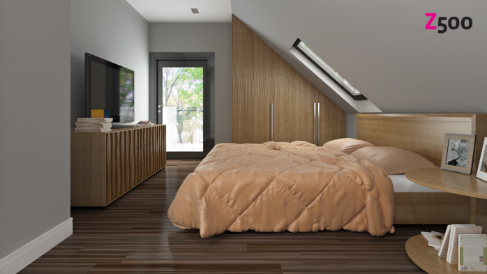 Проект дома U99 k - 9 С мансардным этажом дома в Киеве