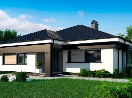 Проект дома U200 BG el