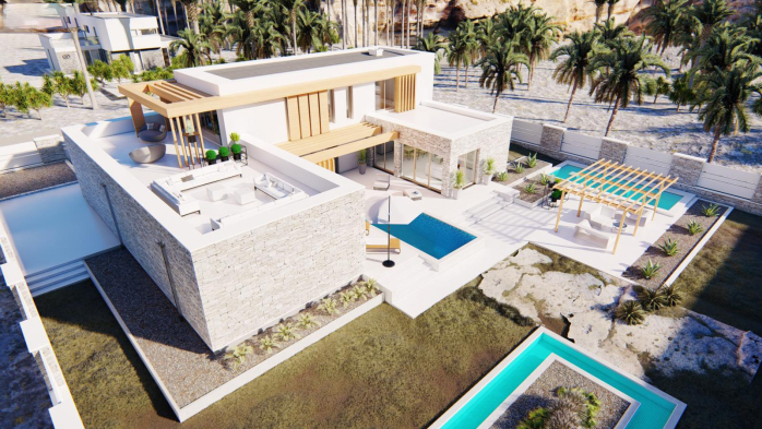 Проект дома Ux218 - 5 Двухэтажные дома в Киеве