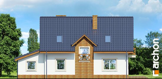 Проект дома Дом в горошке 2 вер.3 - 6 С мансардным этажом дома в Киеве