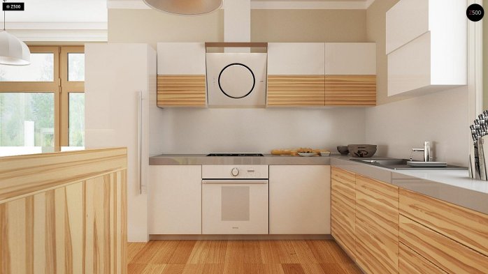 Проект дома U106 - 8 С мансардным этажом дома в Киеве