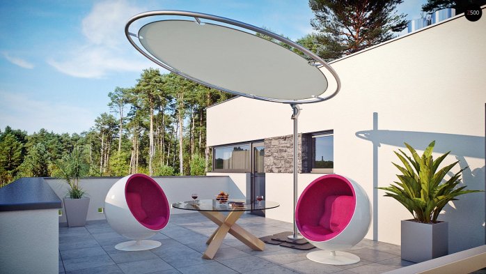 Проект дома Ux46 - 6 Двухэтажные дома в Киеве