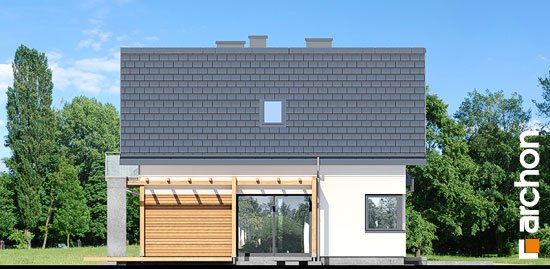 Проект дома Дом в фаворитках - 5 С мансардным этажом дома в Киеве