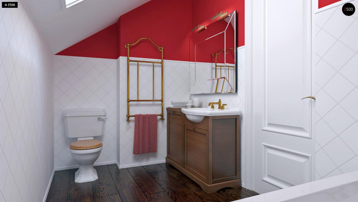 Проект дома U177 - 11 С мансардным этажом дома в Киеве