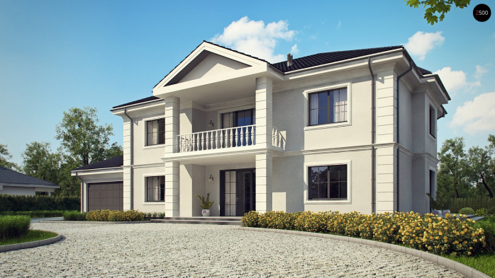 Проект дома Ux113 - 6 Двухэтажные дома в Киеве