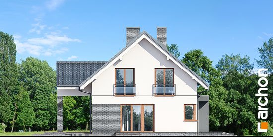 Проект дома Дом в гранадиллах - 4 С мансардным этажом дома в Киеве