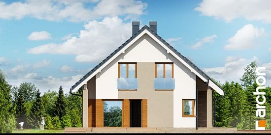 Проект дома Дом в герминии 2 - 5 С мансардным этажом дома в Киеве