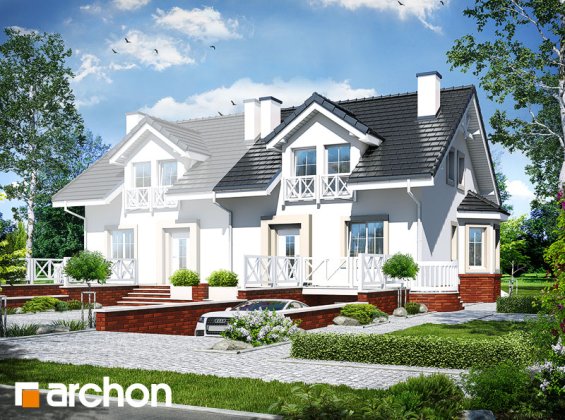 Проект дома Дом в ясменнике вер.2