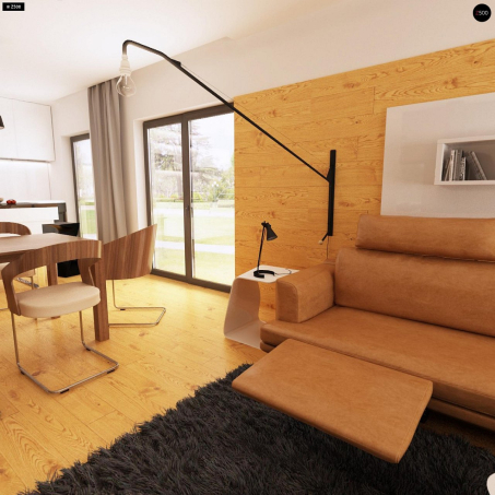 Проект дома Ux100 - 8 Одноэтажные дома в Киеве